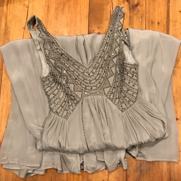 Free People Daphne Beaded Maxi Dress - Picture 7 of 8